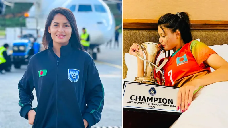 Sanjida Akhter women footballer