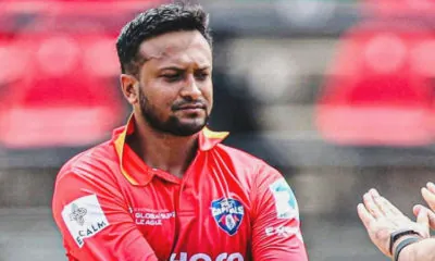 Shakib Al Hasan in GSL for Dubai Capitals