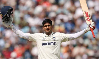 Shubman Gill scored his first Test double-century