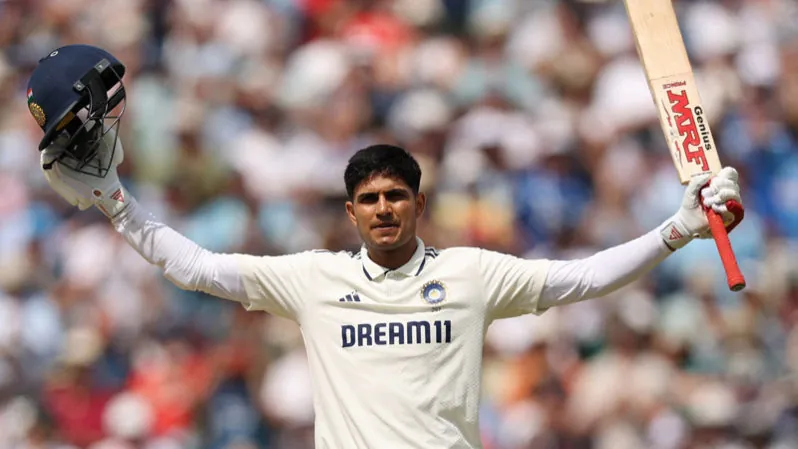Shubman Gill scored his first Test double-century