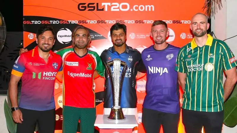 Sohan and others unveil 2025 GSL trophy
