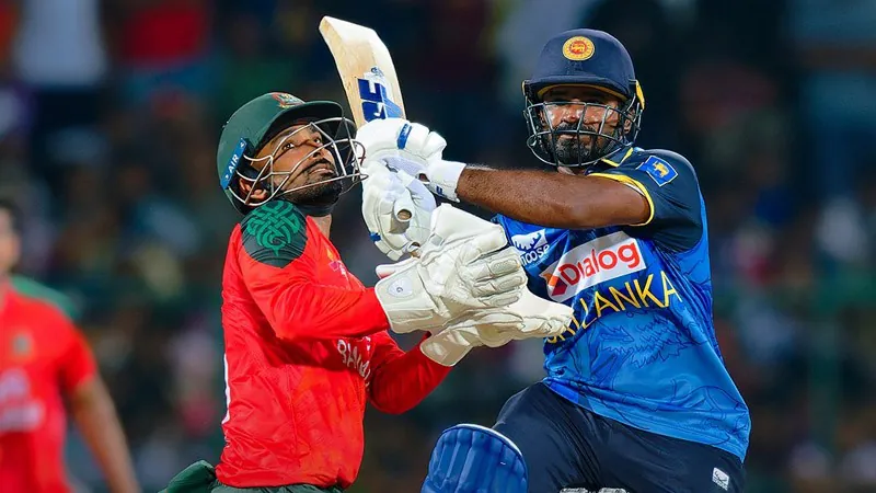 Sri Lanka beat Bangladesh by 7 wickets