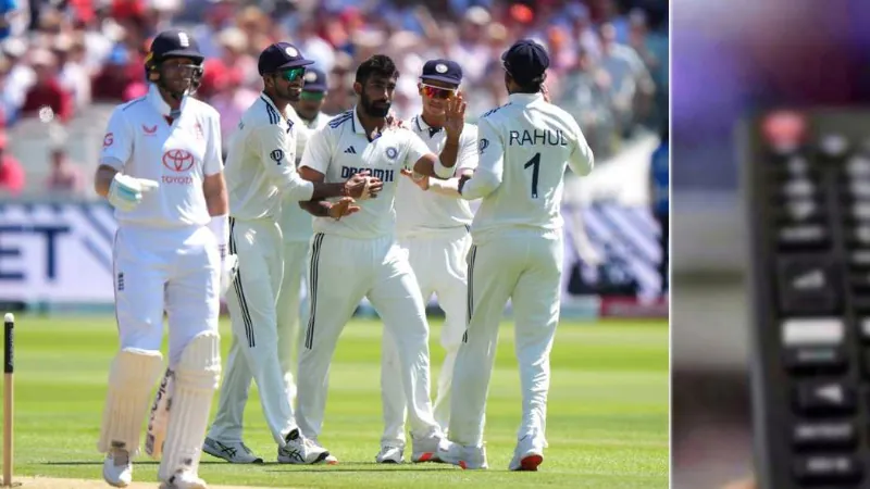Today's game including Lords test