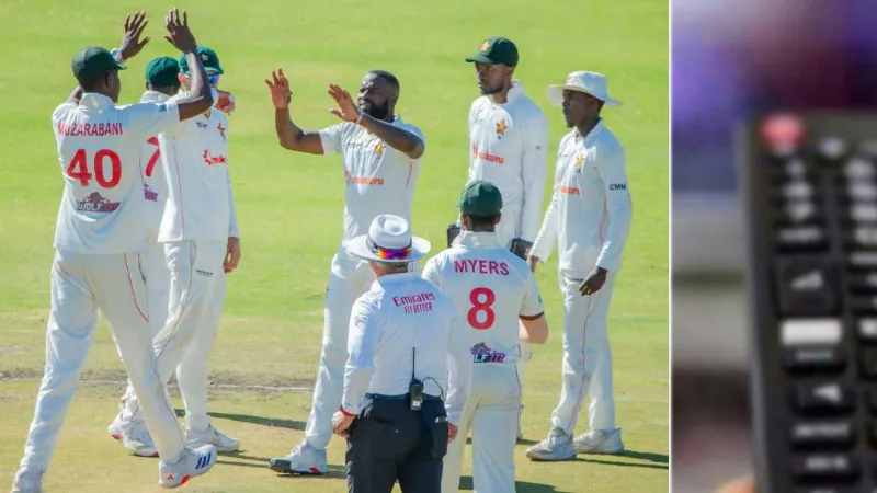 Today's game including Zimbabwe and South Africa test