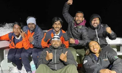 Two Bangladeshi swimmers cross the English Channel after 3 decades