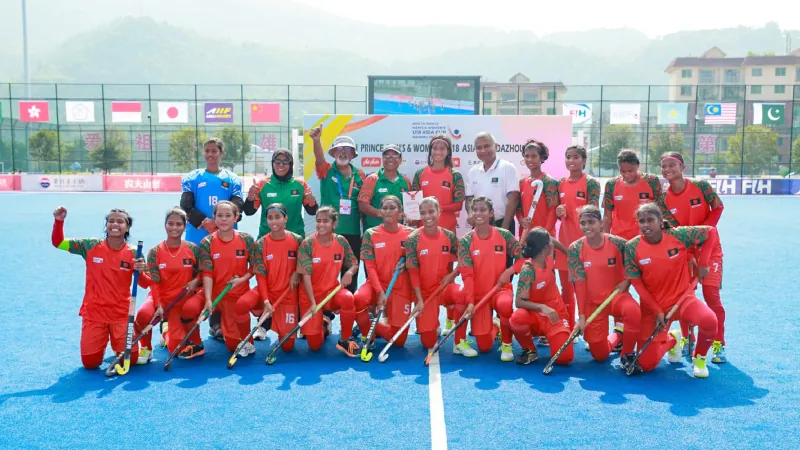 U18 girls bag bronze in Asia Cup hockey
