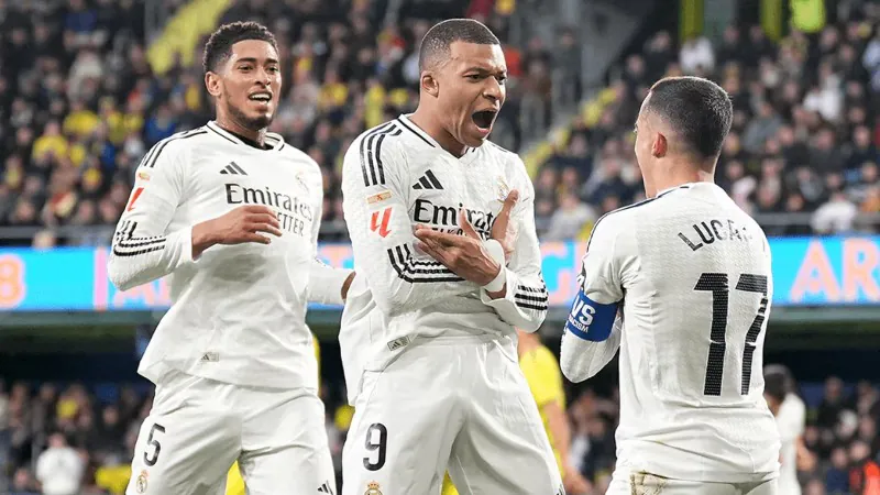 UEFA fines and bans 3 Real Madrid players, including Mbappe