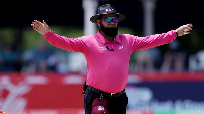 Umpire Bismillah Jan Shinwari is no more