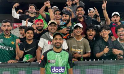 A stadium stand in Australia named after a Pakistani cricketer.