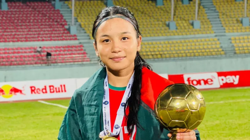 BCB to give footballer Rituparna a house in Rangamati