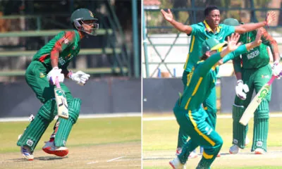 Bangladesh beat South Africa with a blistering fifty from Samiun