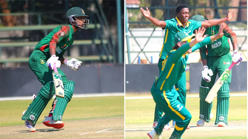 Bangladesh beat South Africa with a blistering fifty from Samiun