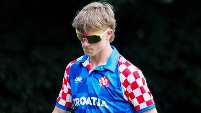Croatia captain Zack Vukusic