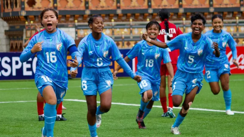 India U17 Women's win SAFF Championship