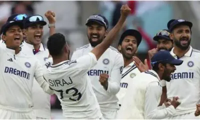 Oval test team india