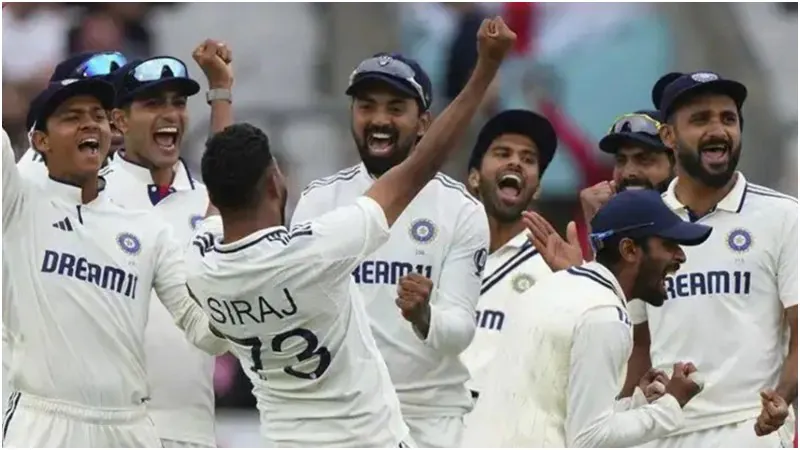 Oval test team india