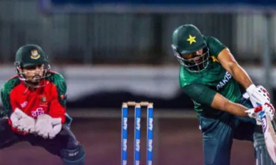 Pakistan set a big target for Bangladesh in the opening match