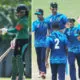 The women's green team also lost to the U-15 boys