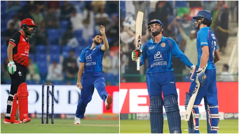 Afghanistan open Asia Cup with a big win.