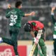 Bangladesh batting collapse against Pakistan