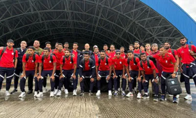 Bangladesh football team in Nepal