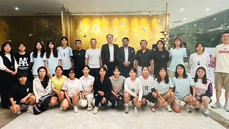 China University football team
