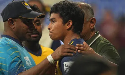 Dunith wellalage after hearing his dad news