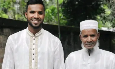 Ebadot Hossain and his father