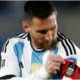 Lionel Messi and Argentina captain's armband