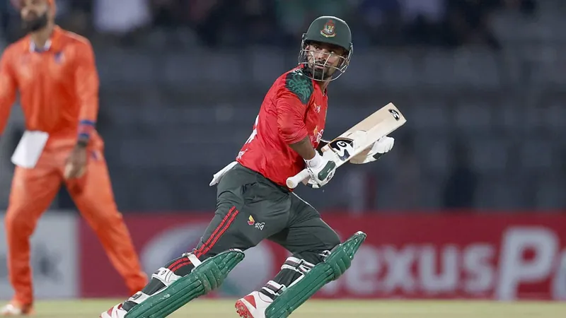 Liton surpasses Shakib to reach the top
