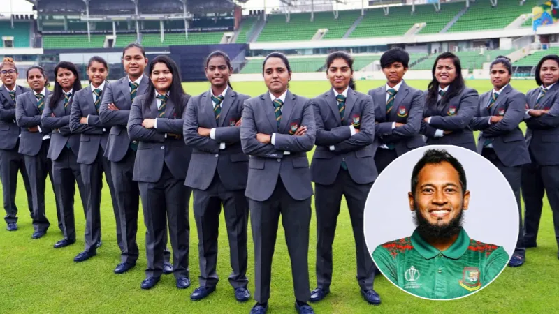 Mushfiqur Rahim gives best wishes to Bangladesh women team