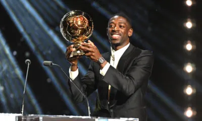 Ousmane Dembele won Ballon D'or