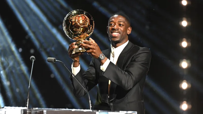 Ousmane Dembele won Ballon D'or