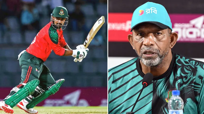 Phil Simmons missed captain Litton Das