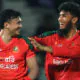 Rishad Hossain and Taskin Ahmed
