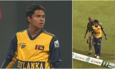 Sri Lankan cricketer wellalage