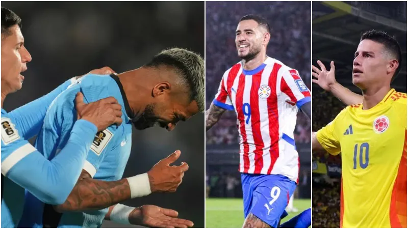 Uruguay, Colombia, Paraguay qualify for 2026 World Cup