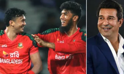 Wasim Akram praises Taskin-Rishad