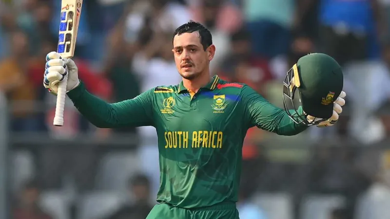 De Kock comes out of retirement, to play in the Pakistan series.