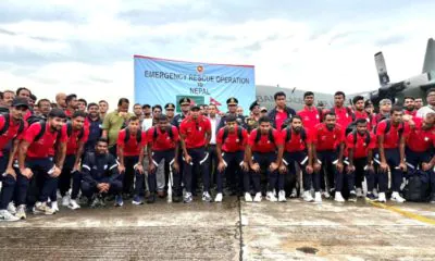 Finally, the Bangladesh football team returned to Dhaka from Nepal.