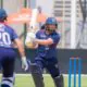 After the record fifty, Namibia defeated Zimbabwe.