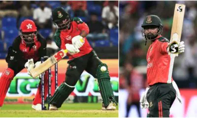 Bangladesh start Asia Cup with Liton-Hridoy partnership win over Hong Kong.
