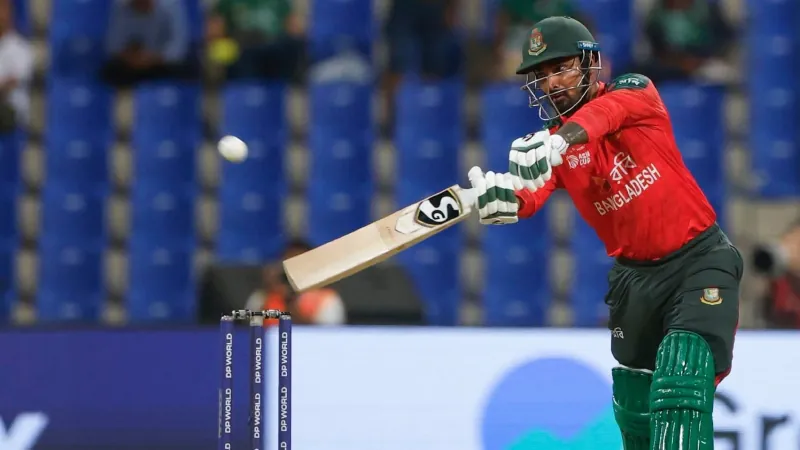Liton misses out on surpassing Shakib to reach the top.