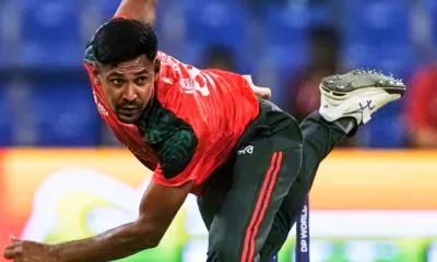 Mustafiz equals Shakib’s T20 wicket record.