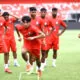 Bangladesh football team practice