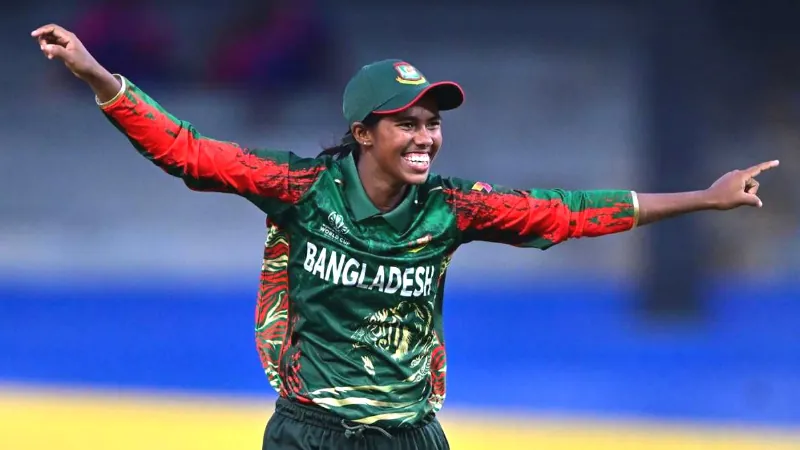 Bangladeshi women cricketer Shorna Akter