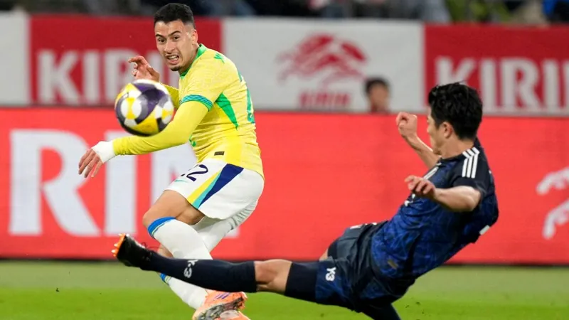 Brazil vs Japan match