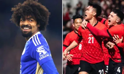 Hamza Choudhury against Hong Kong team