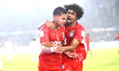 Hamza Choudhury and Shamit Shome in Bangladesh team