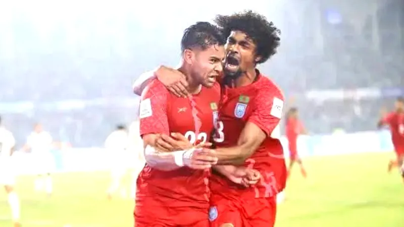 Hamza Choudhury and Shamit Shome in Bangladesh team